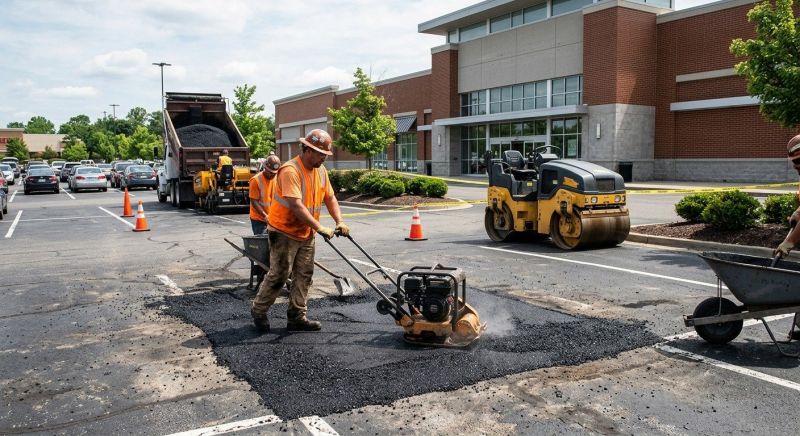 Church Parking Lot Repair in Fort Smith, AR