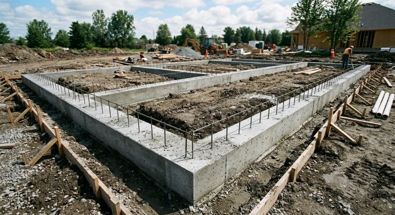 House Footing Construction in Fort Wayne, IN