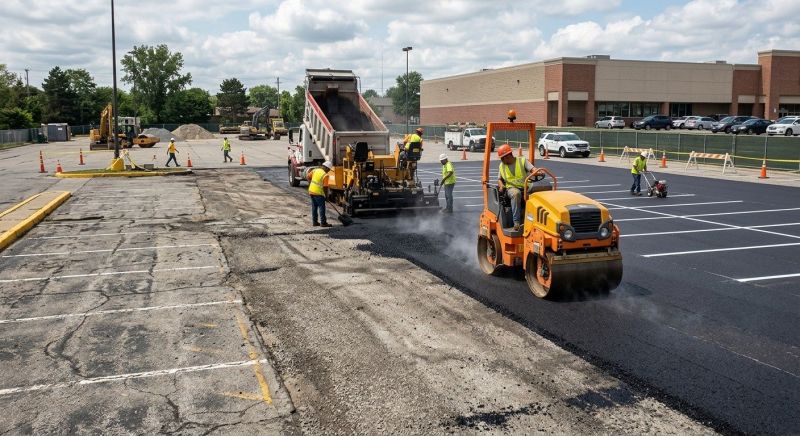 Asphalt Lot Paving in Savannah, GA