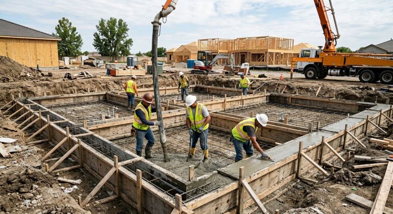 Basement Concrete Installation in Fort Wayne, IN