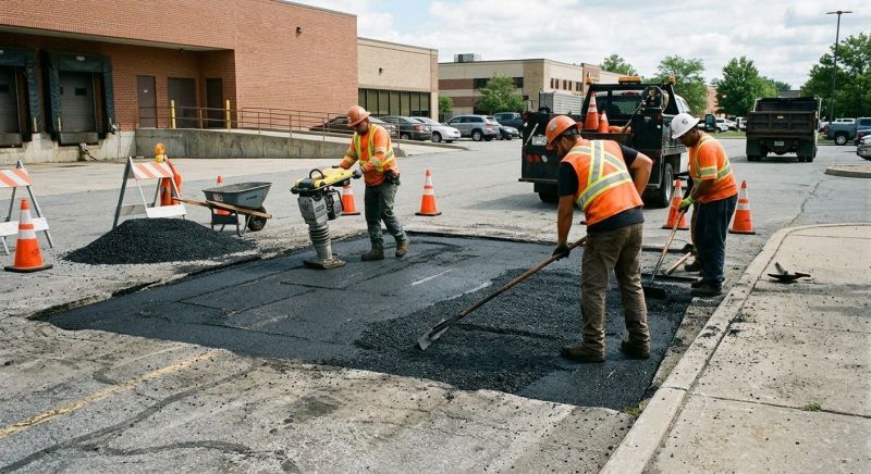 Commercial Asphalt Repair in Savannah, GA