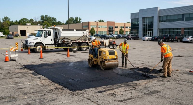 Commercial Paving Repair in Pasadena, CA