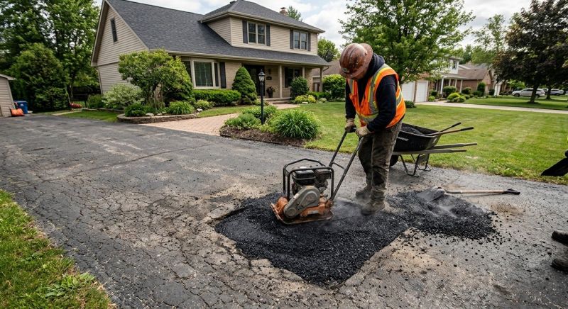 Driveway Blacktop Repair in Los Angeles, CA