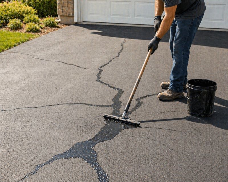 Driveway Blacktop Repair in Little Rock, AR