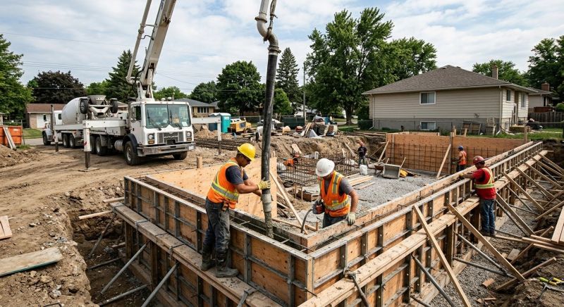 Foundation Wall Installation in Greenville, SC