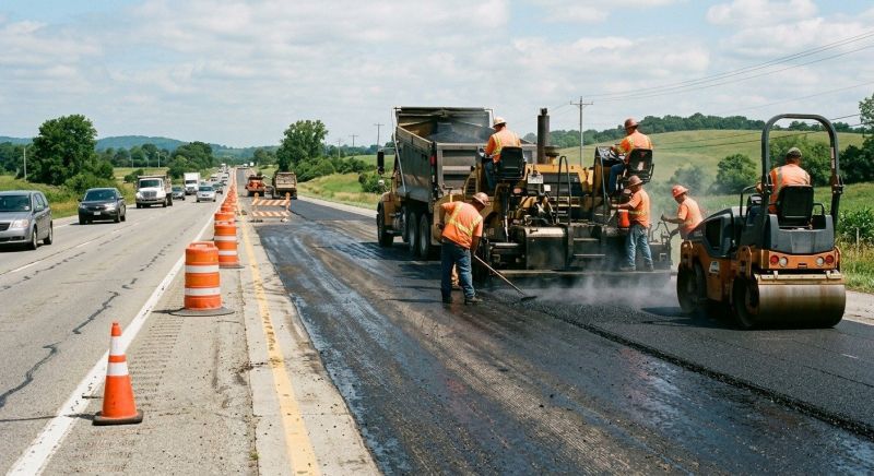 Highway Resurfacing in San Diego County, CA