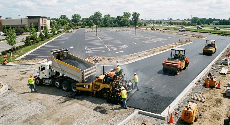 Parking Lot Paving in Los Angeles, CA