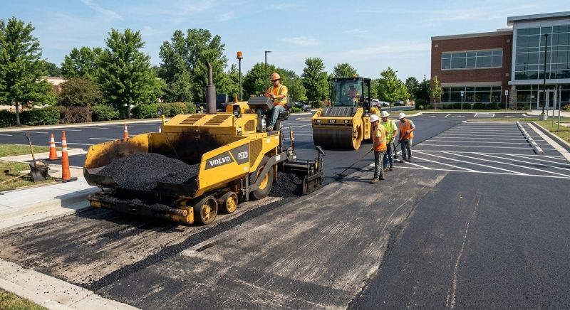 Parking Space Paving in Orange County, CA