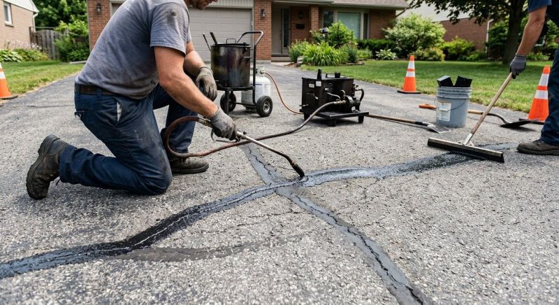 Paved Driveway Repair in Orange County, CA