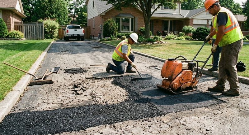 Paved Driveway Repair in Little Rock, AR