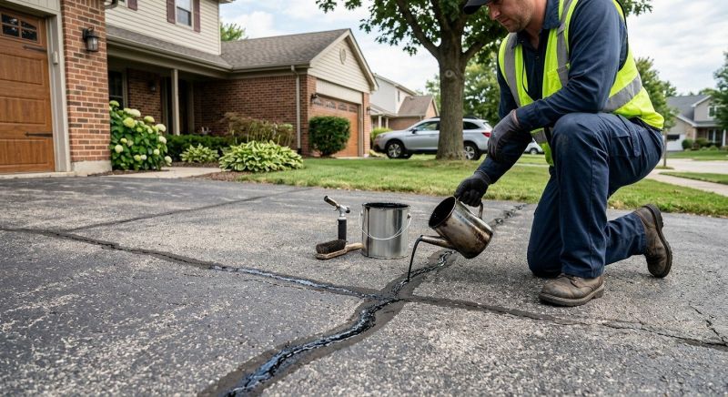 Paved Driveway Repair in Little Rock, AR