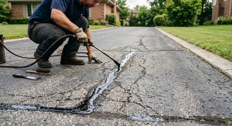 Road Crack Repair in Savannah, GA